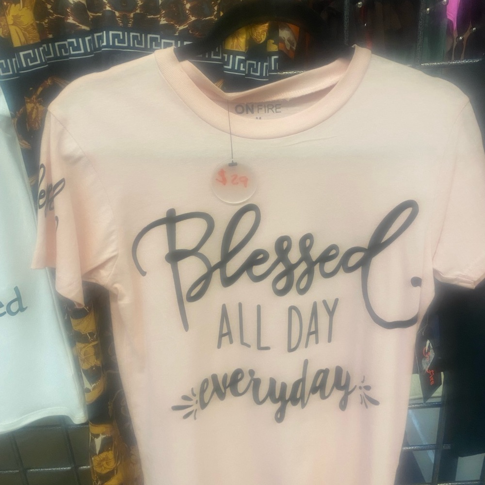 Blessed short sleeve shirt